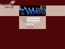 Tablet Screenshot of intern.doncamillo-chor.de